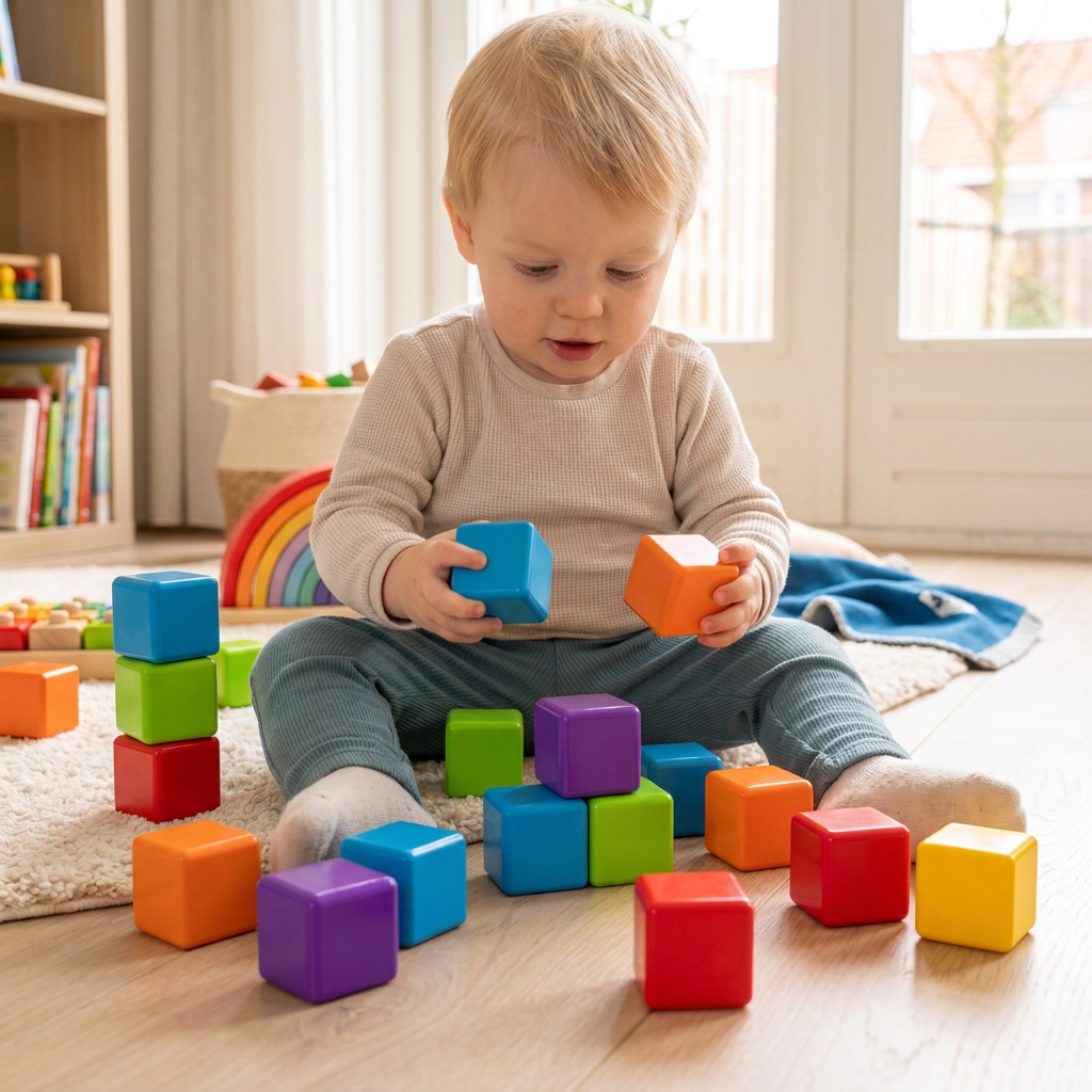 Peuterveilige Magnetische Bouwstenen van 4,2 cm – STEM-Leerblokken