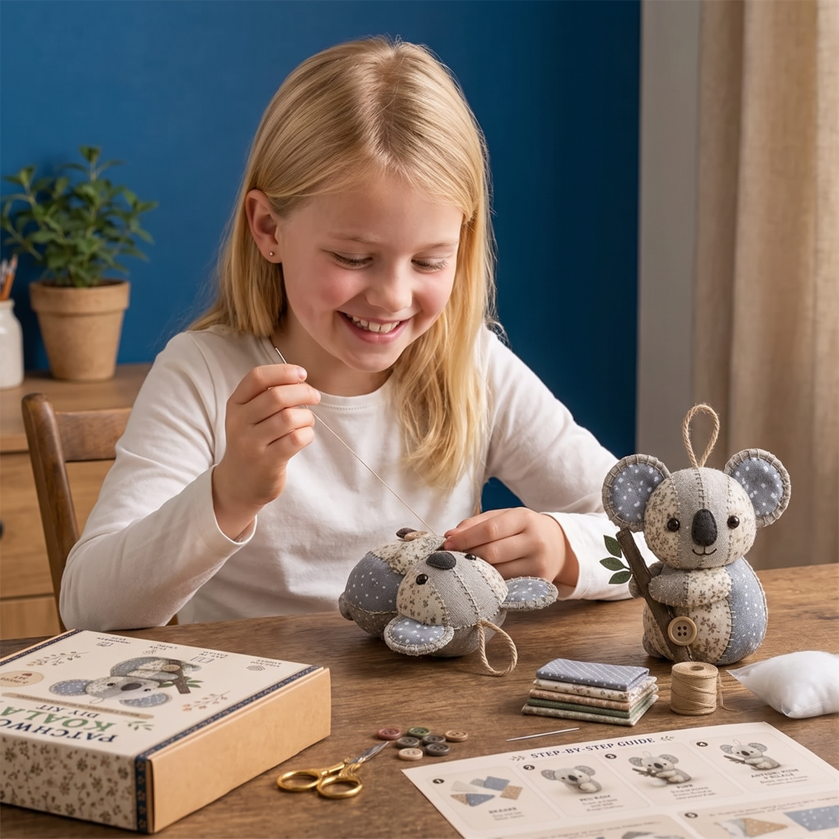 DIY-Naaiset voor Dieren – Knutselset voor Handgemaakte Stoffen Ornamenten