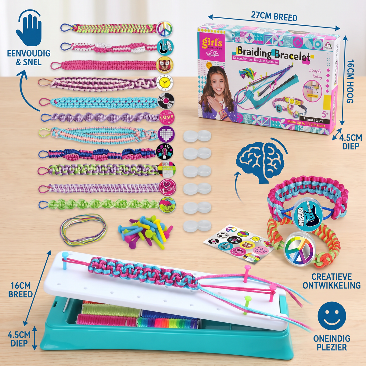 Creatief Armband Vlechtset