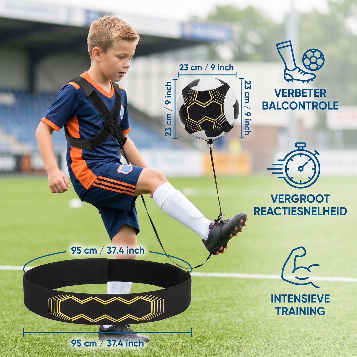 Voetbal Trainingsgordel Voor Meer Balcontrole