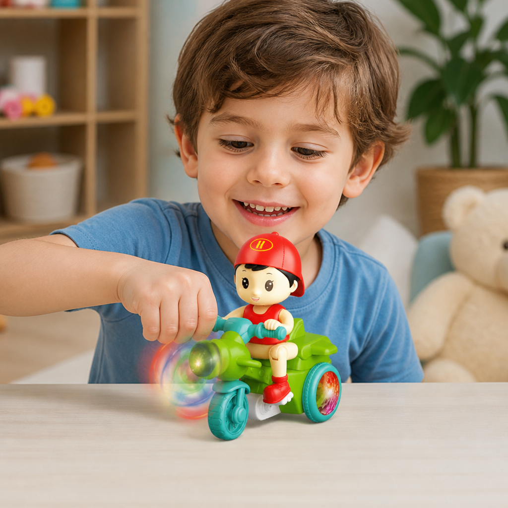 Lichtgevende Muzikale Kinder Stuntstep