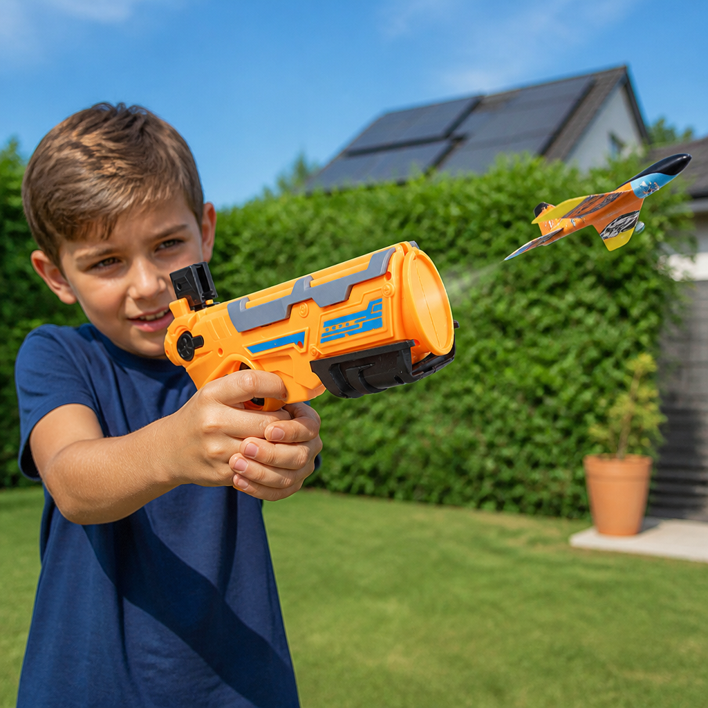 Kinder Vliegtuig Katapult Launcher – Outdoor Vliegspeelgoed