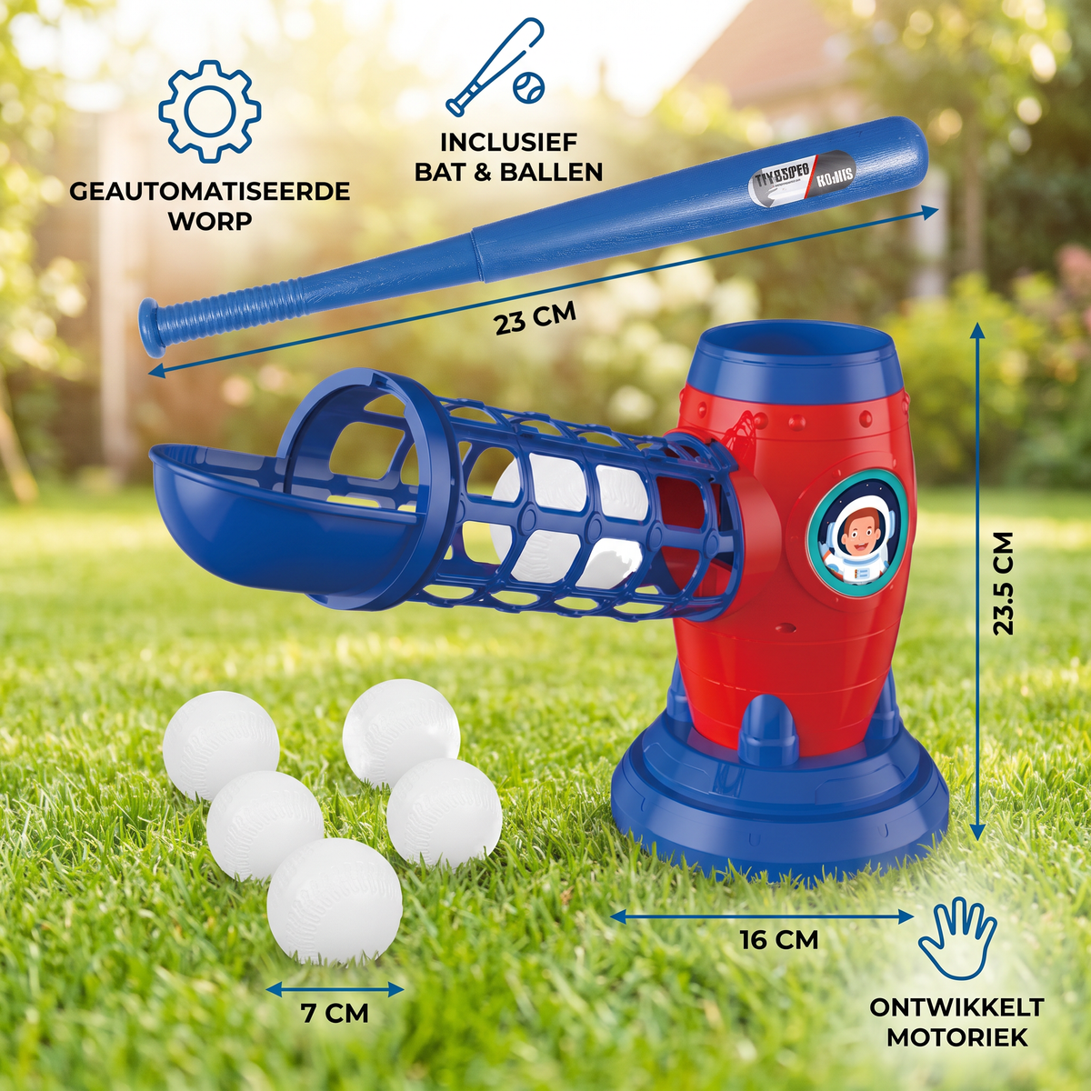 Elektronische Baseballwerpmachine voor Kinderen