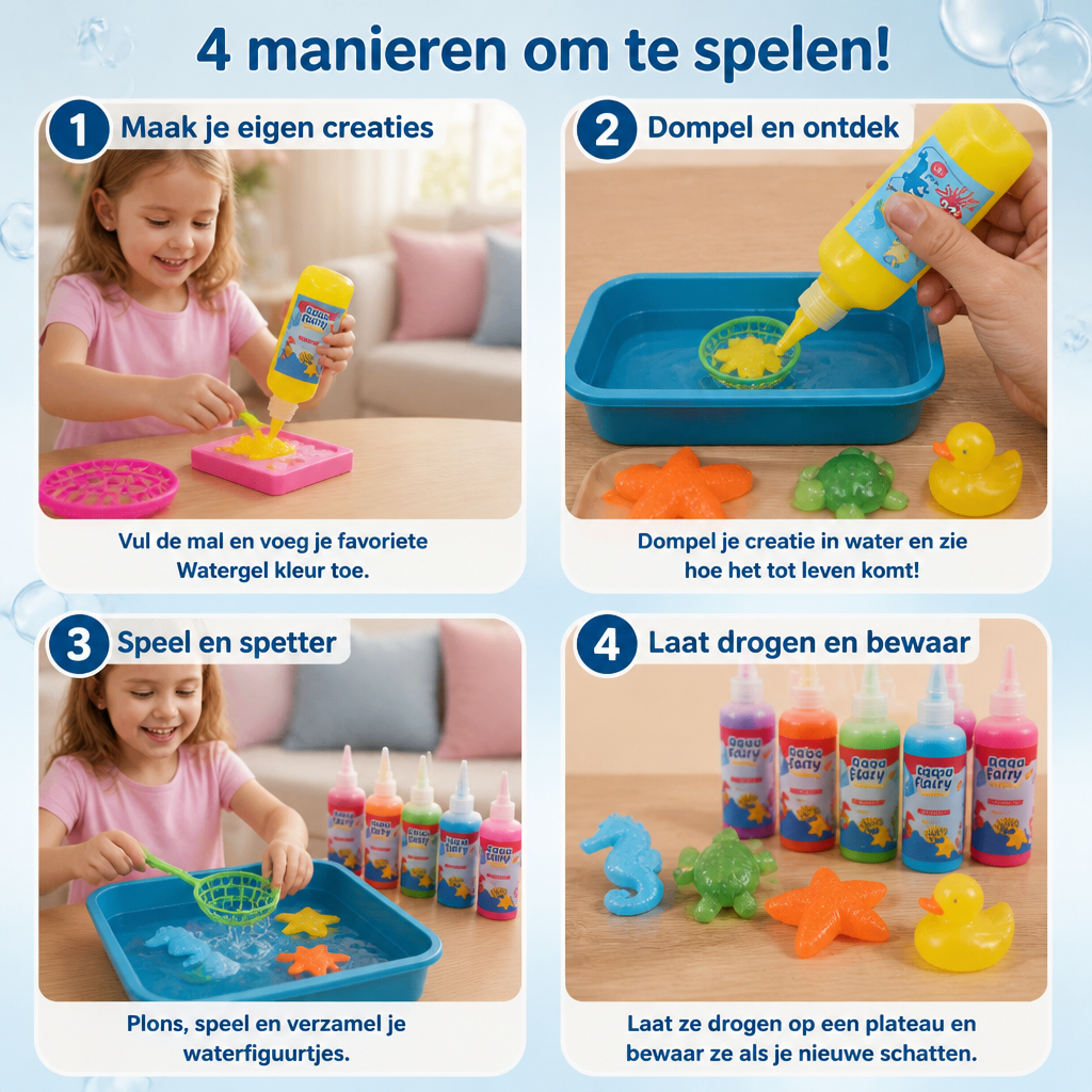 AquaFairy - Watergel Creatieve Set