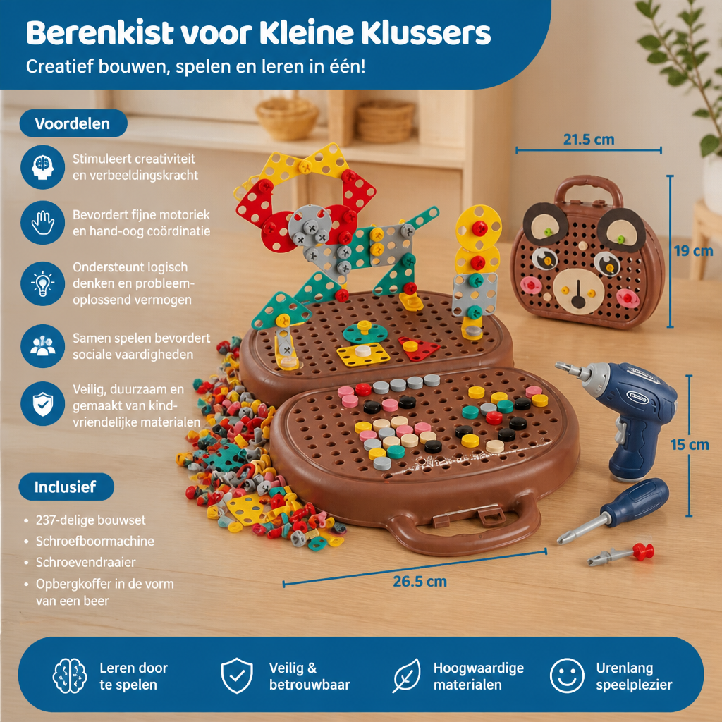 Berenkist voor Kleine Klussers