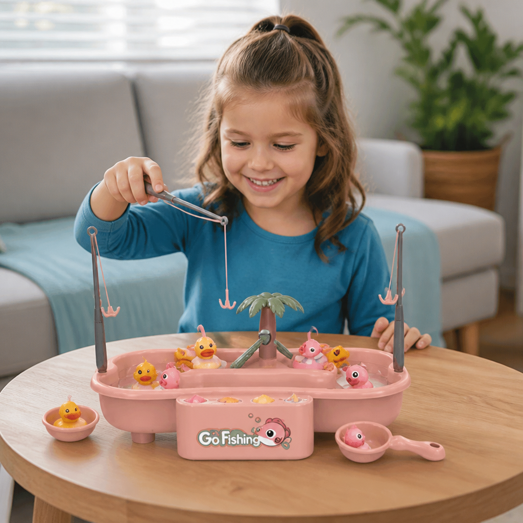 Interactief Visspel voor Kinderen – Waterspeelgoedset voor Gezamenlijk Speelplezier
