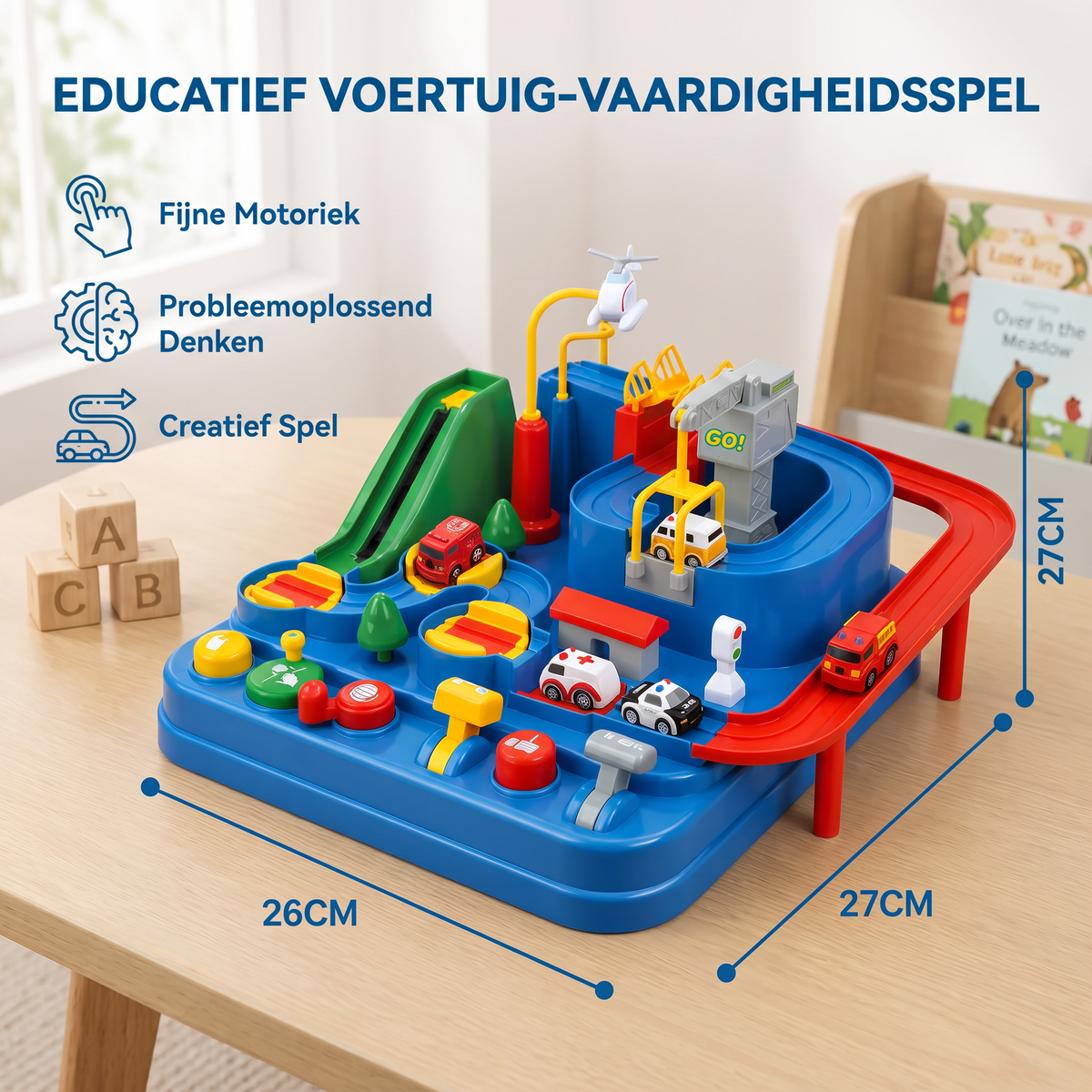 Educatief Voertuig-aardigheidsspel voor Kinderen