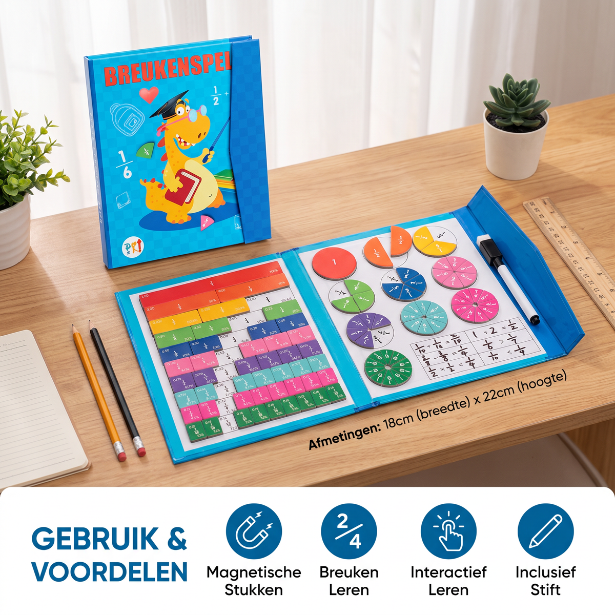 Rekenmeester magnetisch rekenspel