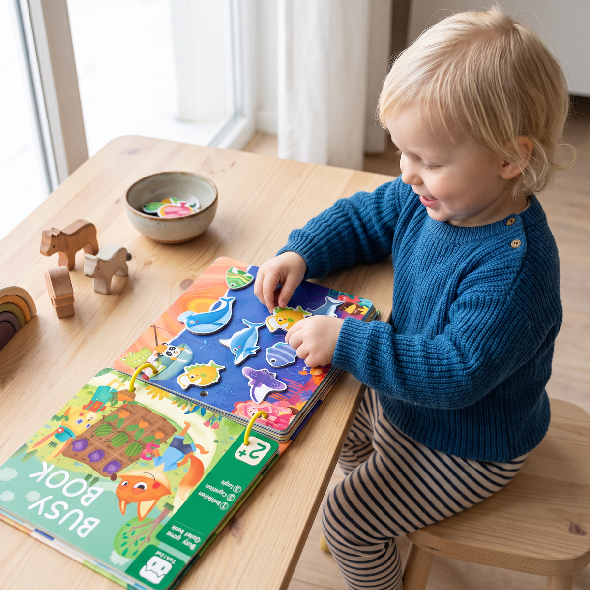 Sensorisch Montessori-activiteitenboek