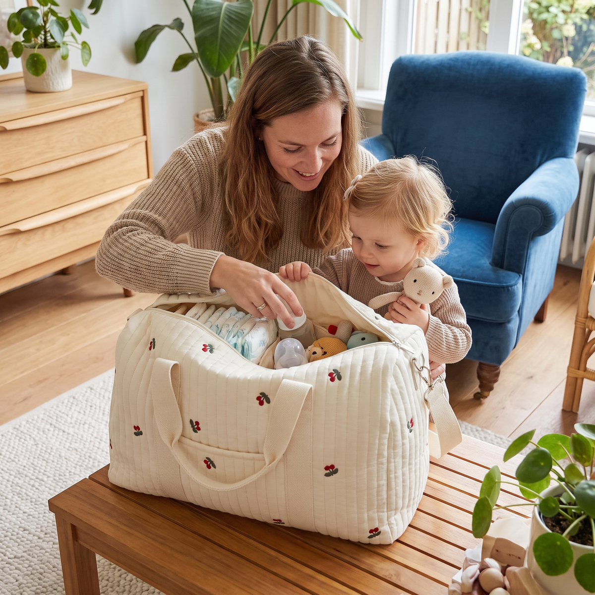 Grote Mammi-babytas – Ruimte voor alles wat moeders nodig hebben!