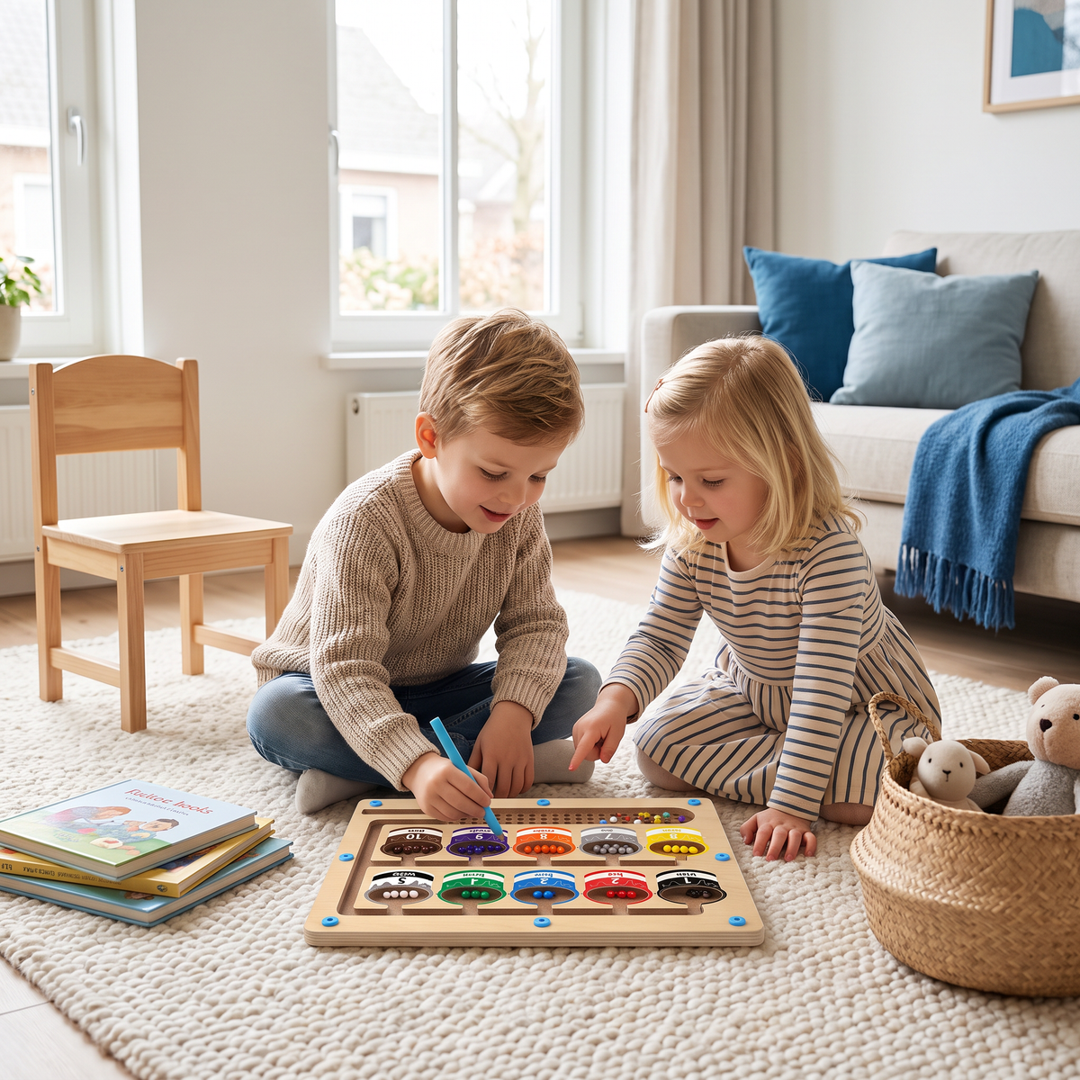 Montessori magneetlabyrint
