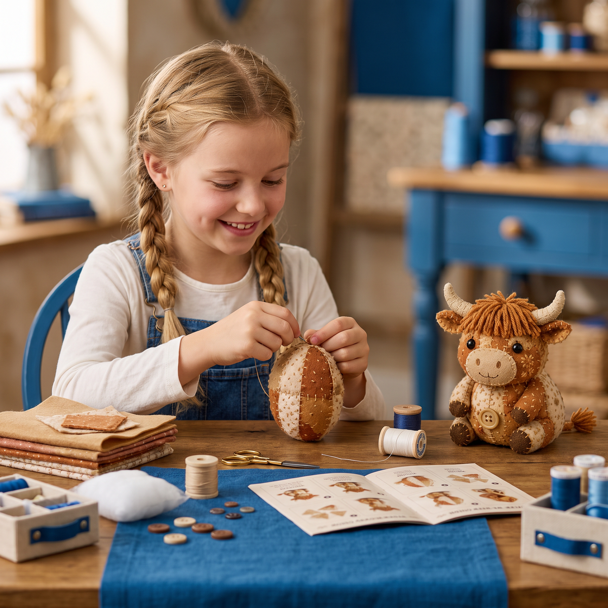 DIY-Naaiset voor Dieren – Knutselset voor Handgemaakte Stoffen Ornamenten