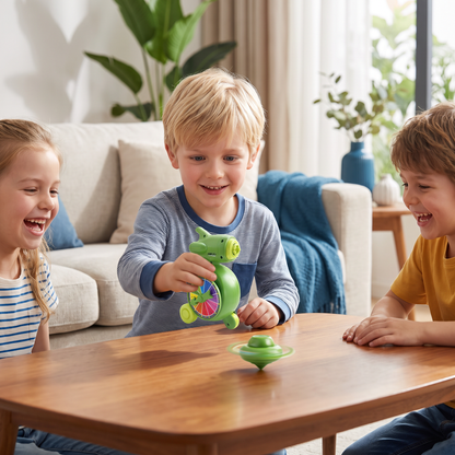 5-in-1 Gyro Leerspeelgoed – Draai-, Balans- & Stapelspel voor Kinderen