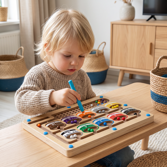 Montessori magneetlabyrint