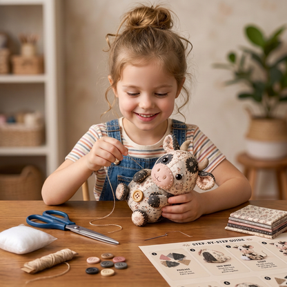 DIY-Naaiset voor Dieren – Knutselset voor Handgemaakte Stoffen Ornamenten