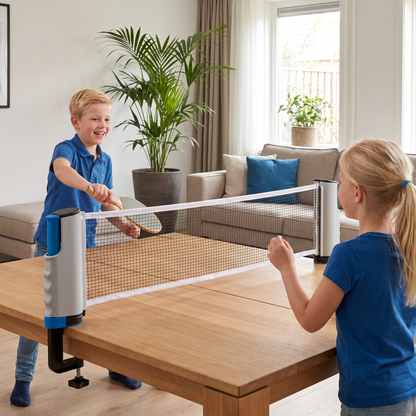 Aanpasbare tafeltennisset – geschikt voor elke tafel
