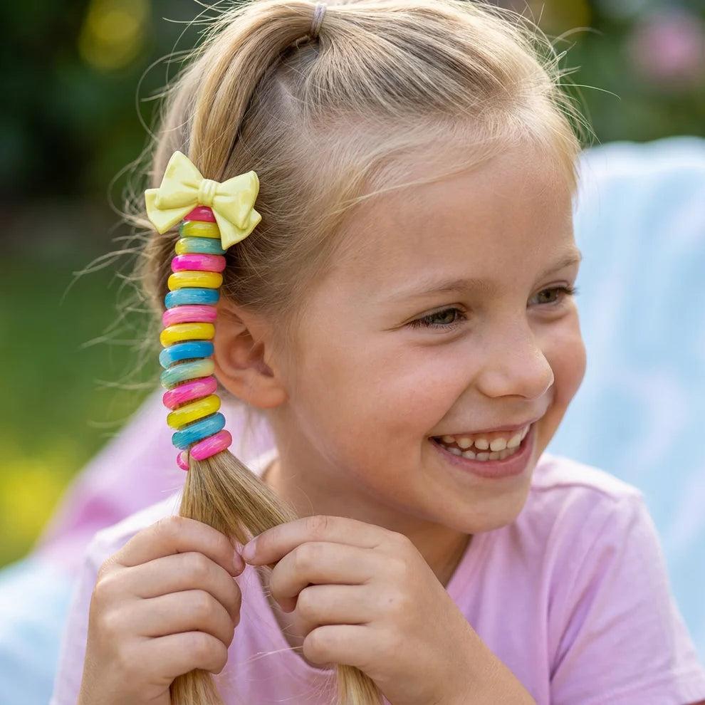 Schattige Spiraal-Haarelastiekjes Set voor Kinderen