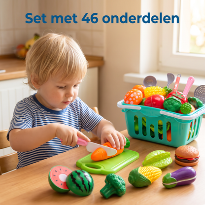Groente- en fruitsnijset