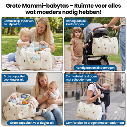Grote Mammi-babytas – Ruimte voor alles wat moeders nodig hebben!