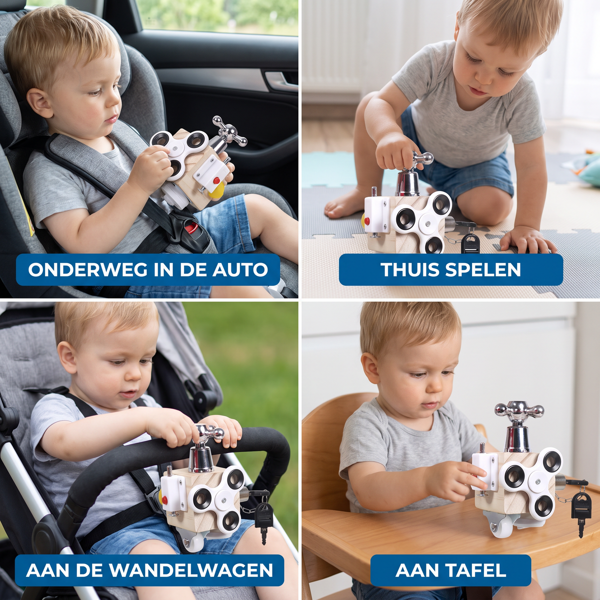 Montessori speel- en leerkubus