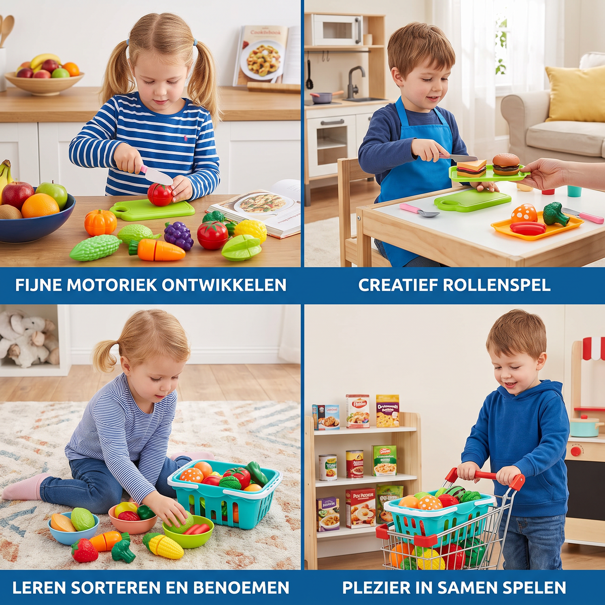Groente- en fruitsnijset