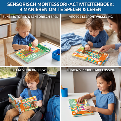 Sensorisch Montessori-activiteitenboek
