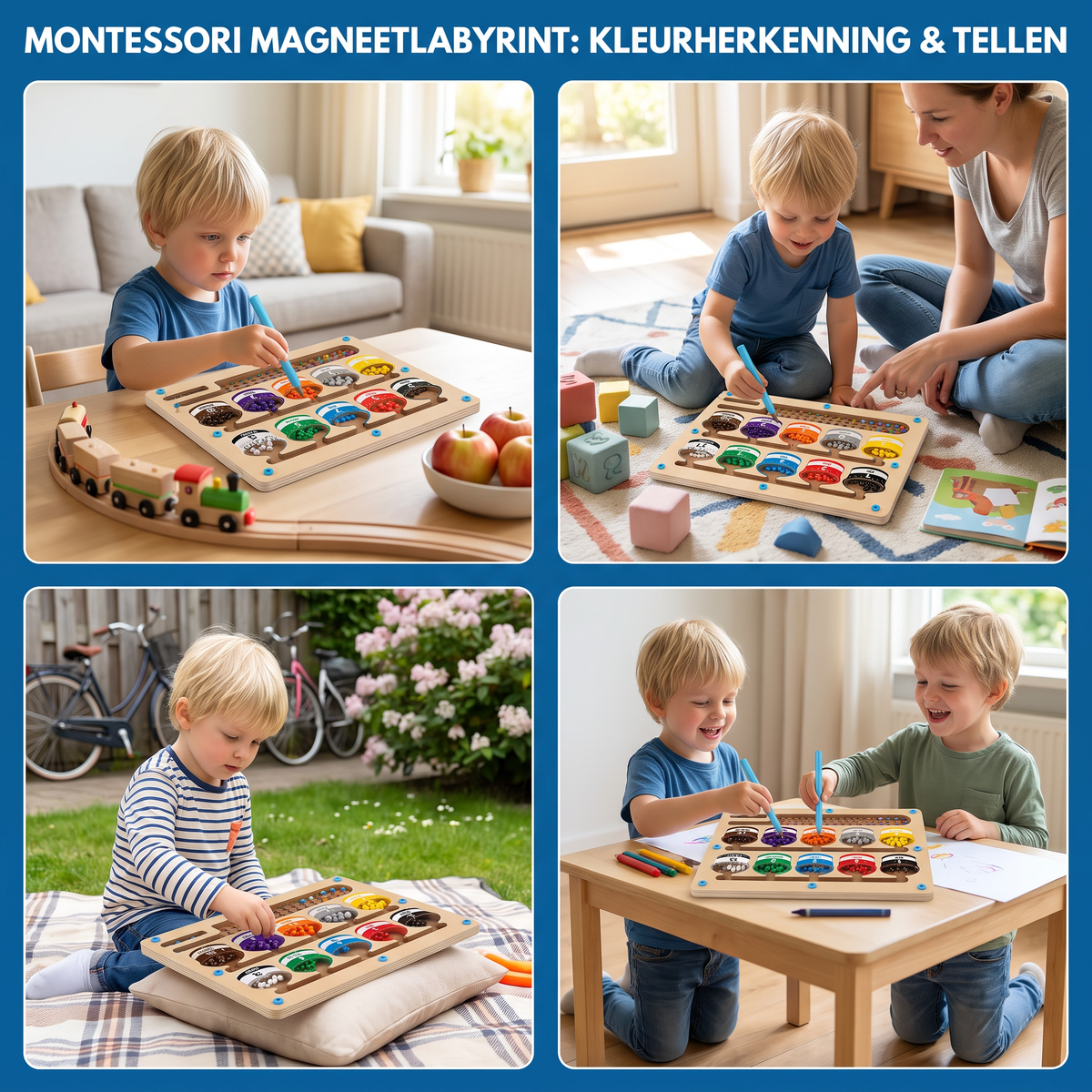 Montessori magneetlabyrint
