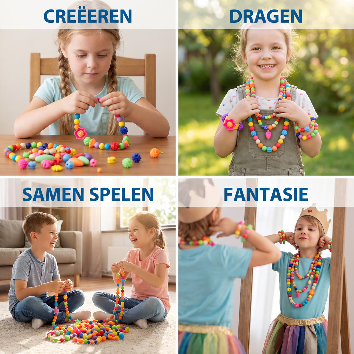 Sieradenkralen voor kinderen