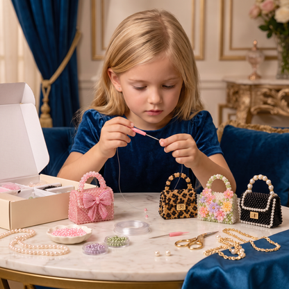 3D-Kralenfiguren Knutselset – DIY-Set voor Mini-Kralenkunst voor Beginners