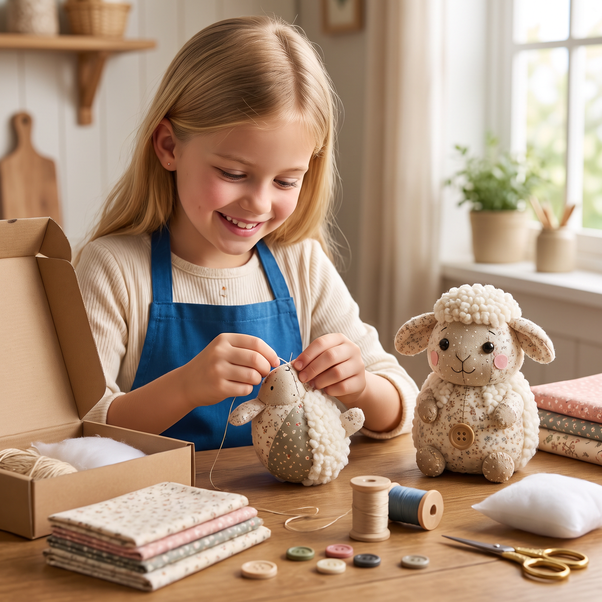 DIY-Naaiset voor Dieren – Knutselset voor Handgemaakte Stoffen Ornamenten