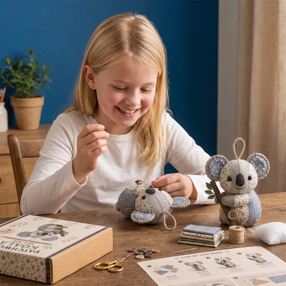DIY-Naaiset voor Dieren – Knutselset voor Handgemaakte Stoffen Ornamenten