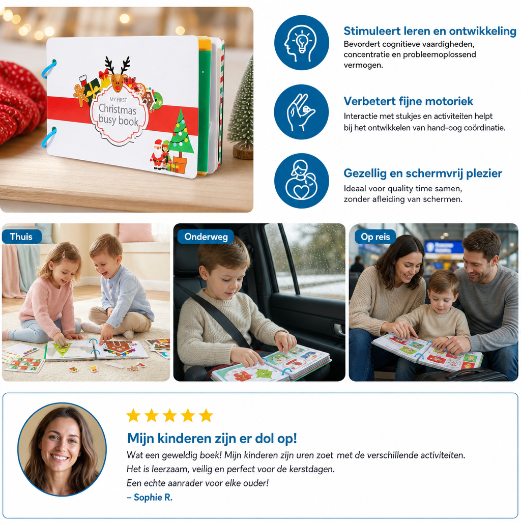 Educatief Montessori Kerstverhalenboek