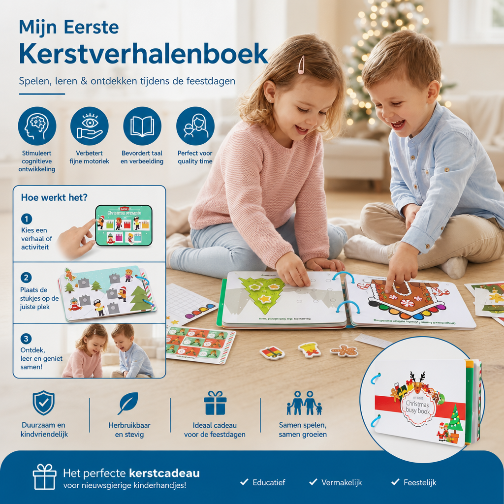 Educatief Montessori Kerstverhalenboek