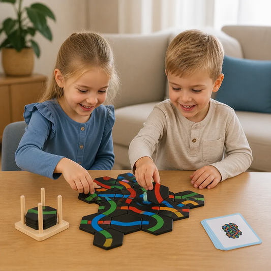PadPuzzle - Educatief Wegzoek- Leer- En Familiespel