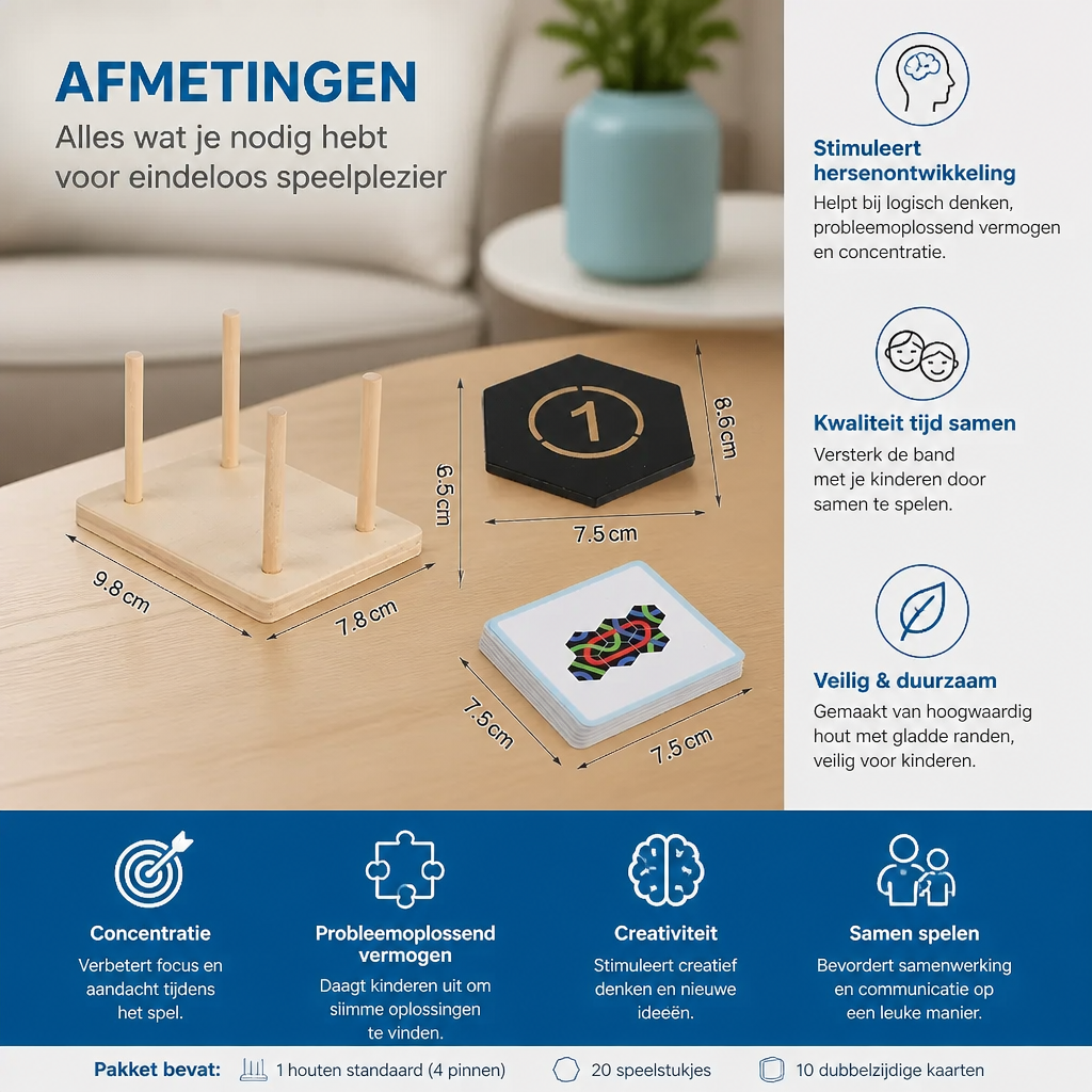 PadPuzzle - Educatief Wegzoek- Leer- En Familiespel