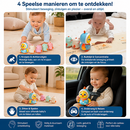 Wiebelend Kip Buikspeeltje