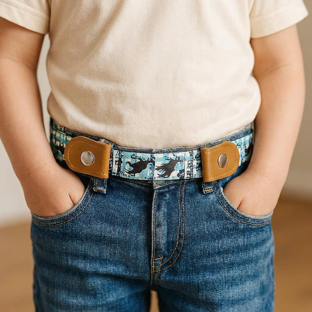 Comfortabele Elastische Kinderriem – Geschikt Voor Elke Leeftijd