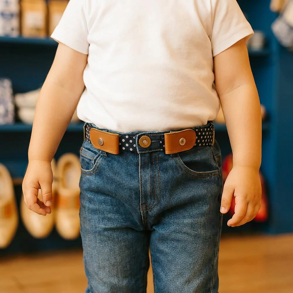 Comfortabele Elastische Kinderriem – Geschikt Voor Elke Leeftijd