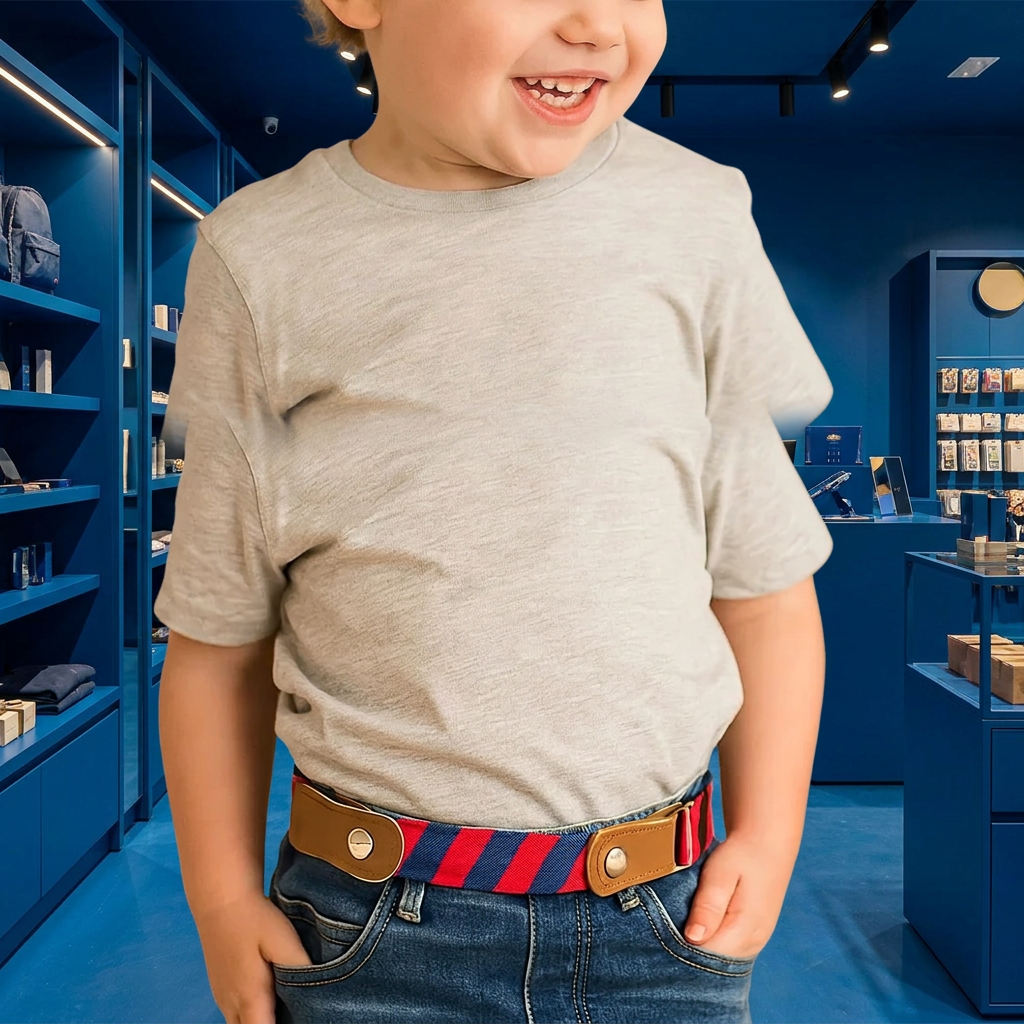 Comfortabele Elastische Kinderriem – Geschikt Voor Elke Leeftijd