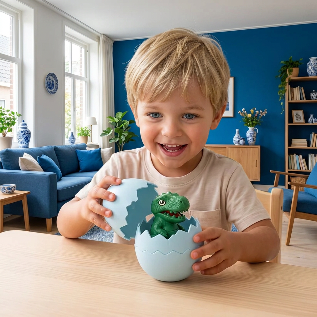 Verrassingsei Uitkomend Dierenspeelgoed Voor Kinderen