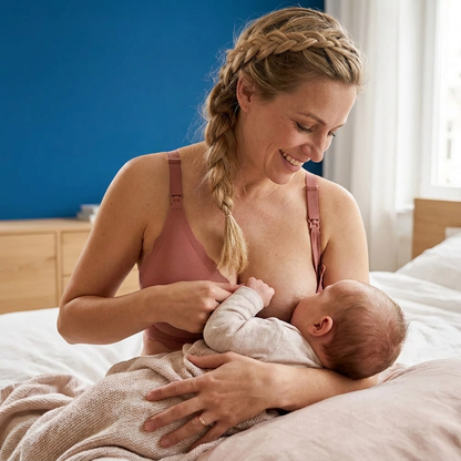 Naadloze Voedings- & Zwangerschaps-BH – Draadloos, Ondersteunend En Comfortabel Met Push-Up Effect
