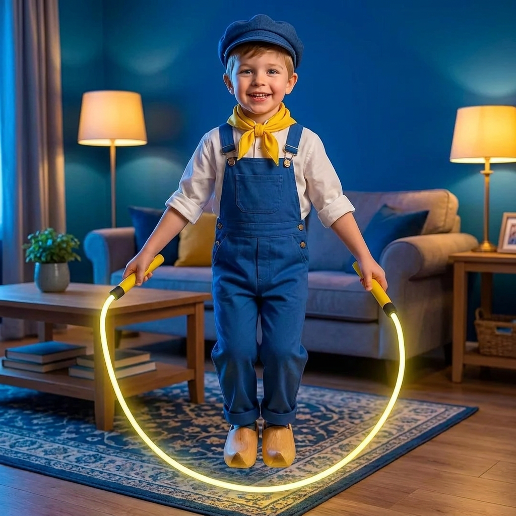 Lichtgevend Springtouw