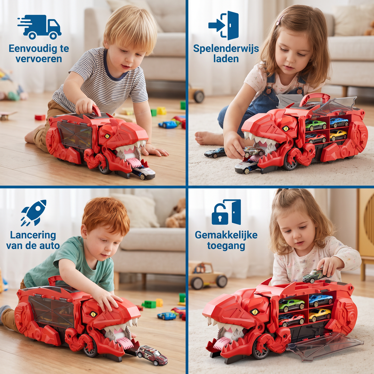 Dinosaurussen Auto Speelgoedtruck