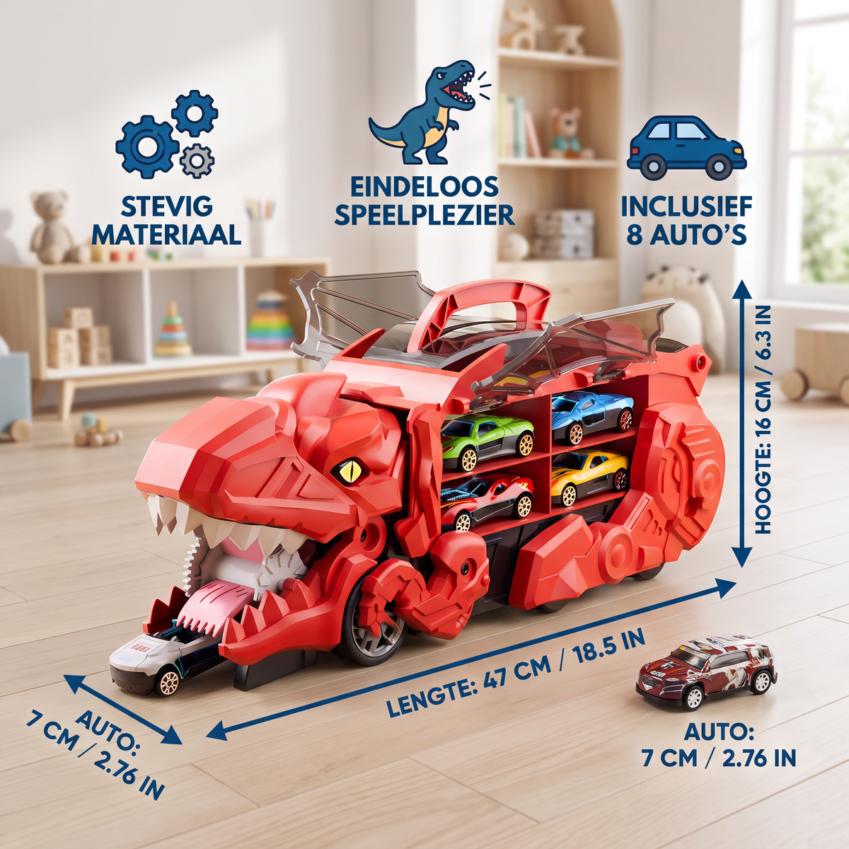 Dinosaurussen Auto Speelgoedtruck