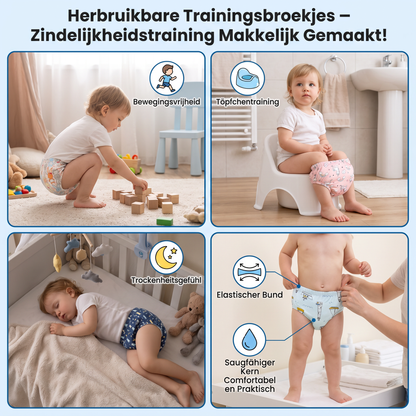 Herbruikbare Trainingsbroekjes – Zindelijkheidstraining Makkelijk Gemaakt!