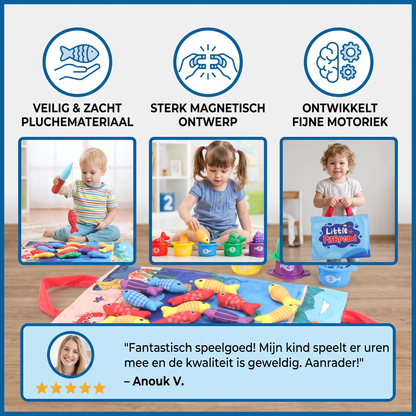 Montessori Pluche Vissenvijver Speelgoed voor Kinderen