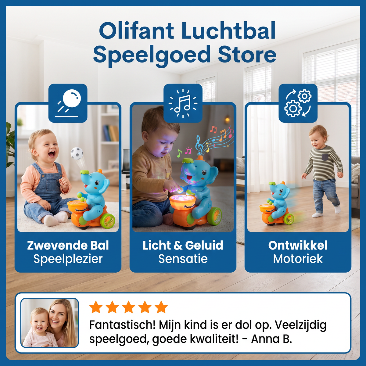 Olifant Luchtbal Speelgoed
