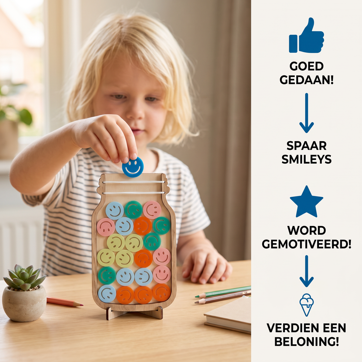 Belonings- & Motivatiepotjessysteem voor Kinderen