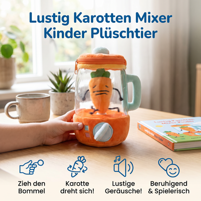 Lustig Karotten Mixer Kinder Plüschtier