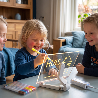 Lichtgevend LED Tekenbord voor Kinderen